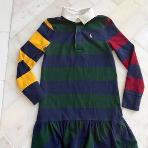 Polo by Ralph Lauren Blue and Green Dress